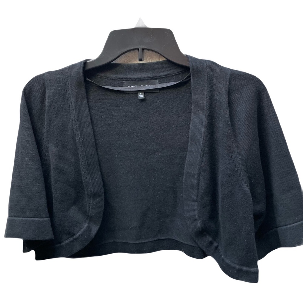 ❤️ JONES NEW YORK BLACK SHRUG SWEATER SIZE S